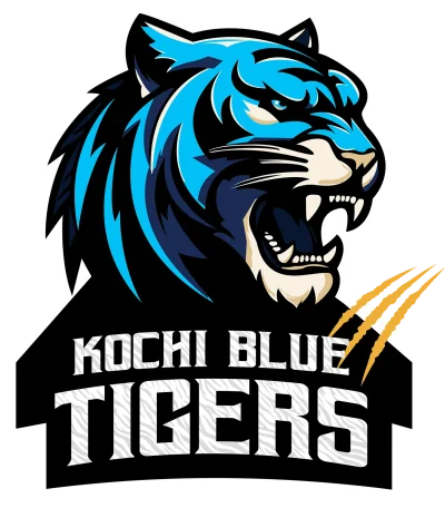 Kochi Blue Tigers Logo - Alleppey Ripples Kerala Cricket League
