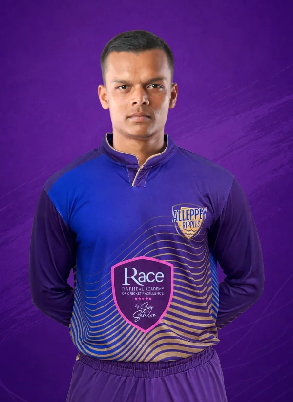 Ajayaghosh N S - Alleppey Ripples Kerala Cricket League
