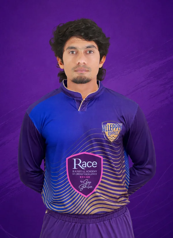 Ajith Raj G - Alleppey Ripples Kerala Cricket League