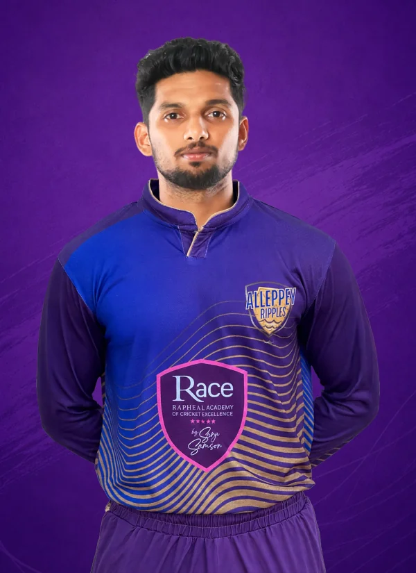 AKHIL DEV C V - Alleppey Ripples Kerala Cricket League