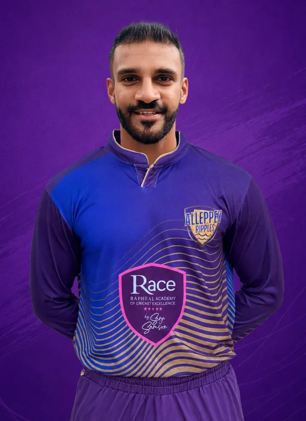 Ashiq Ali B S - Alleppey Ripples Kerala Cricket League