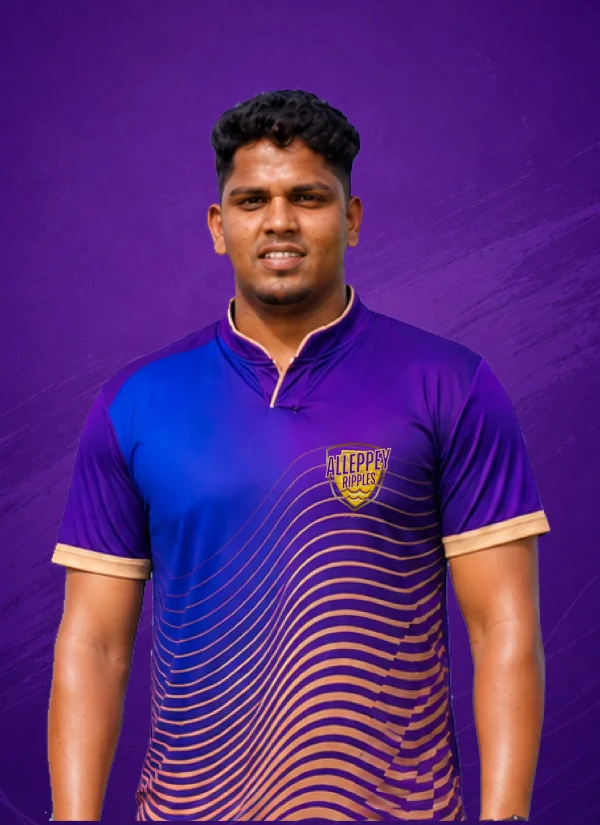 K. Vineeth Kumar - Alleppey Ripples Kerala Cricket League